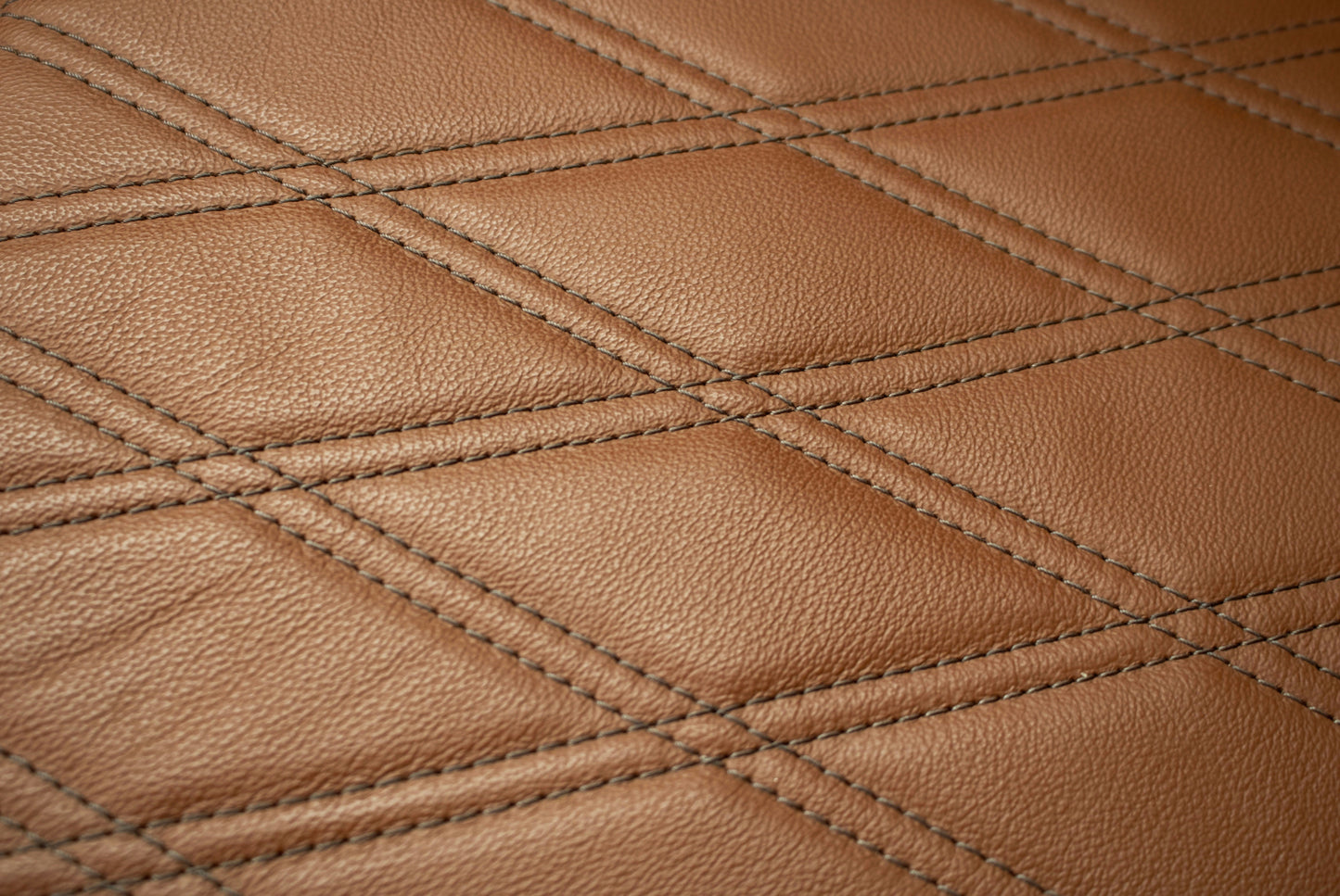 Leather Pouf