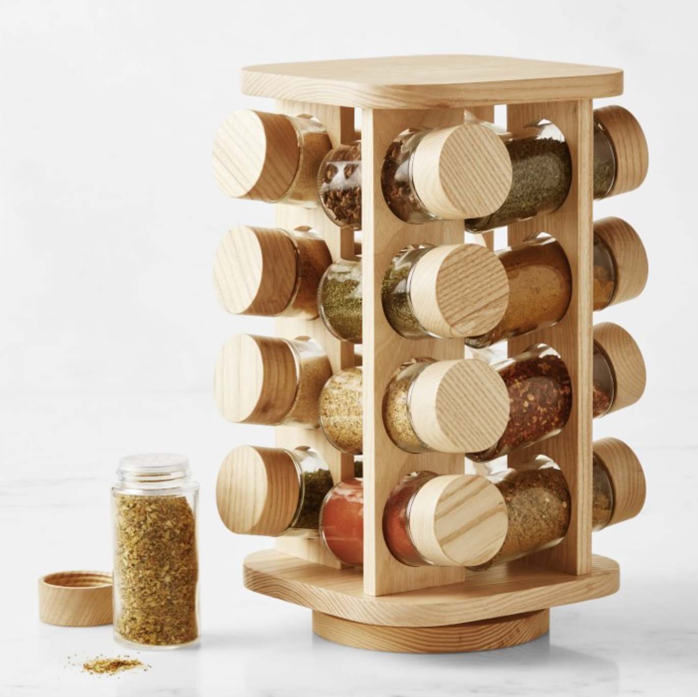 Rotating Spice Rack Organizer