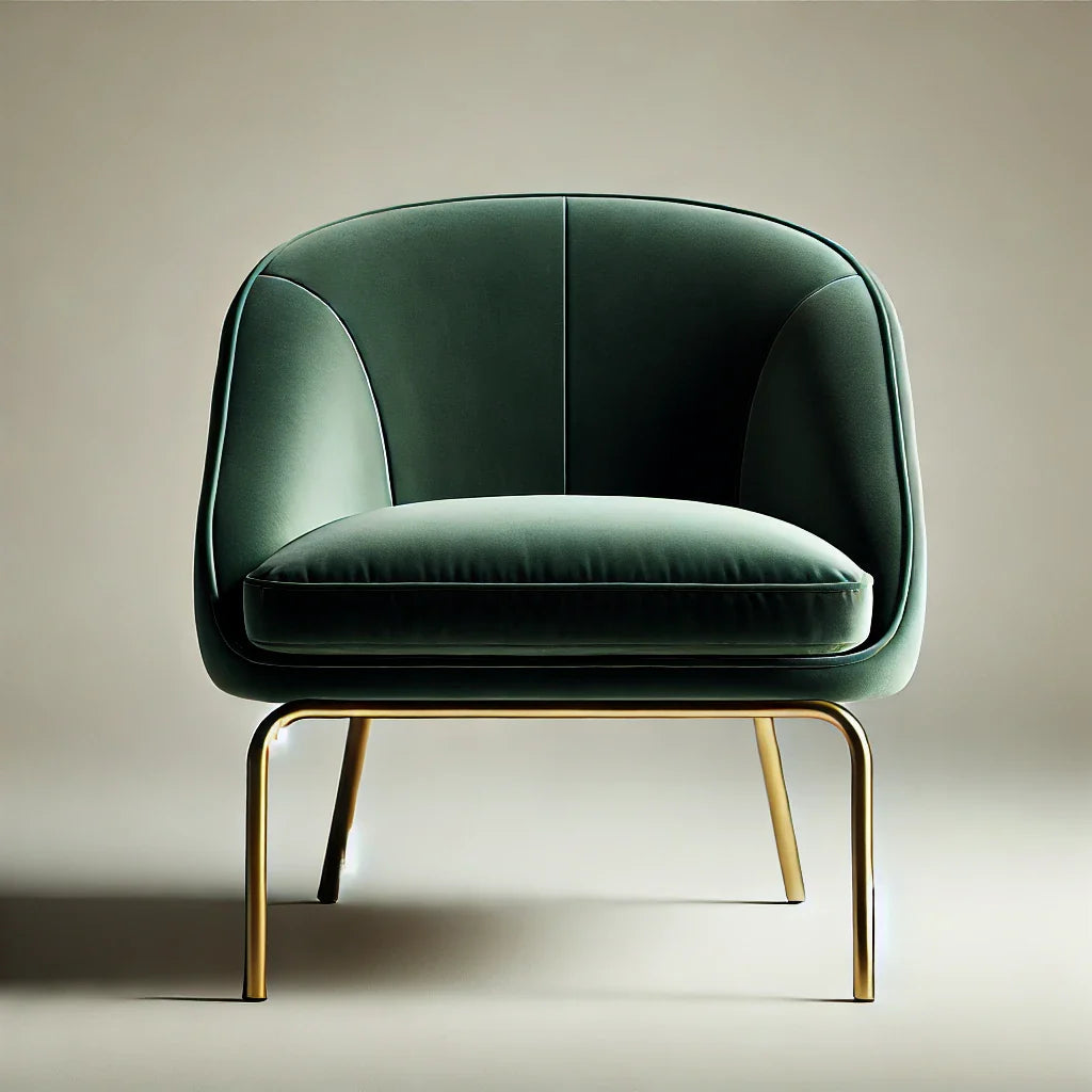 Velvet Accent Chair