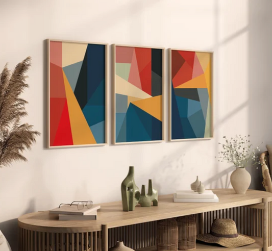 Abstract Wall Art Set