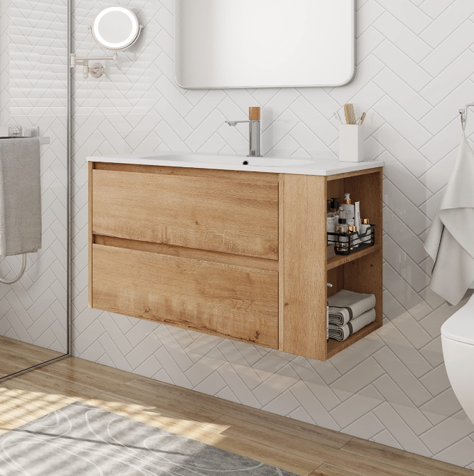 Wall-Mounted Vanity