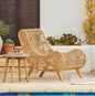 Wicker Lounge Chair