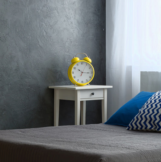Yellow bell alarm clock